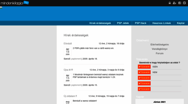 psptorrent.mindenkilapja.hu