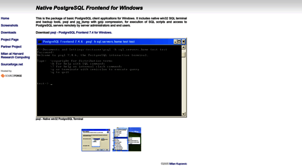 psql.sourceforge.net