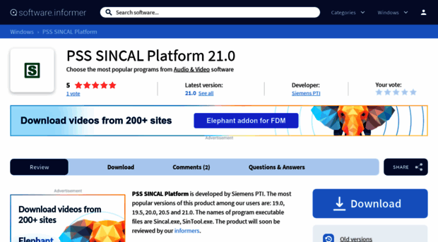 pss-sincal-platform.software.informer.com