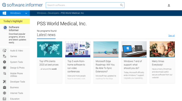 pss-world-medical-inc.software.informer.com