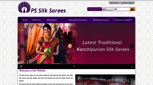 pssilksarees.com