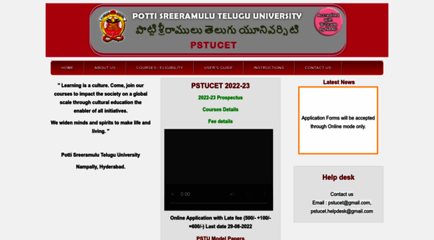 pstucet.org
