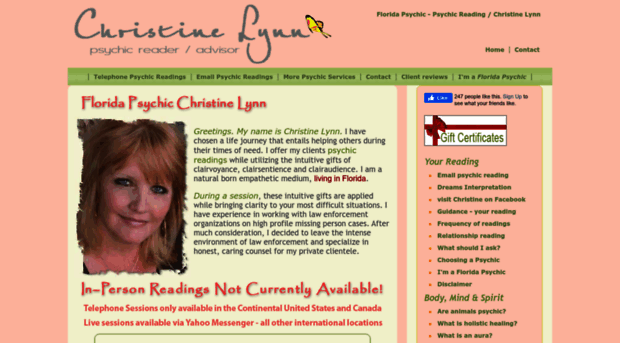 psychic-reading-christinelynn.com