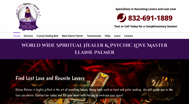 psychicelainepalmer.com