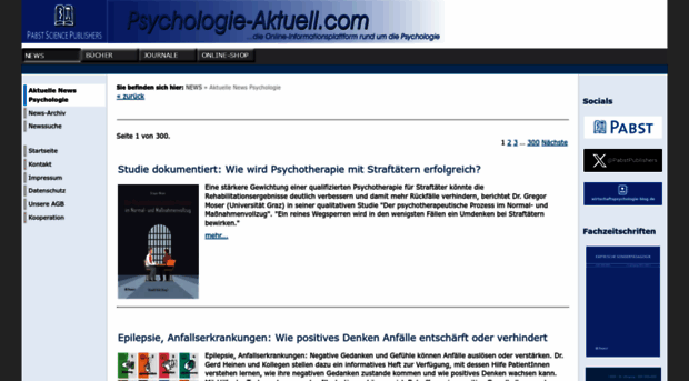 psychologie-aktuell.com