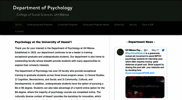 psychology.hawaii.edu