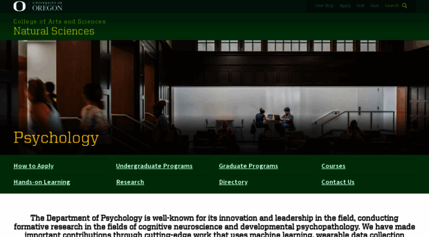 psychology.uoregon.edu