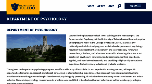 psychology.utoledo.edu