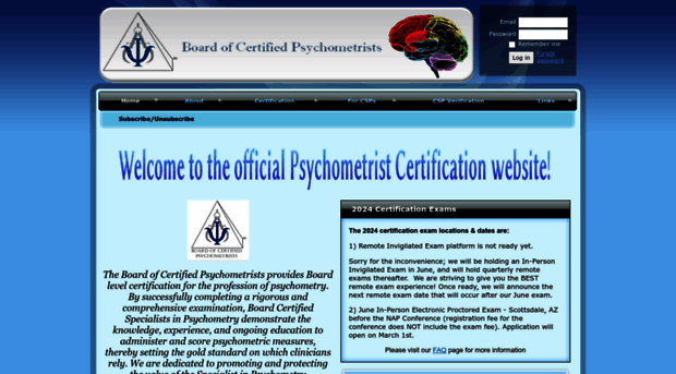 psychometristcertification.org