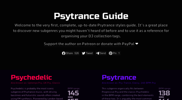 psytranceguide.com