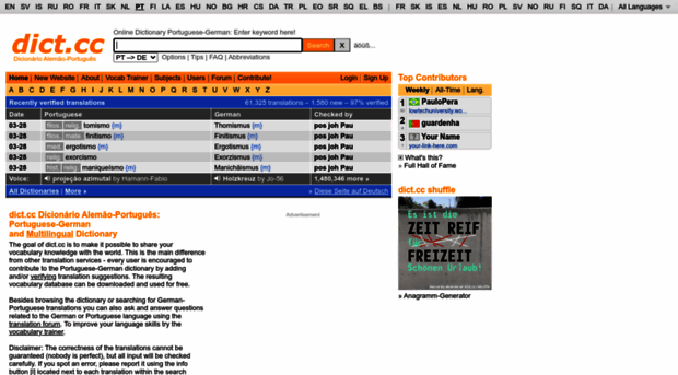 pt-de.dict.cc