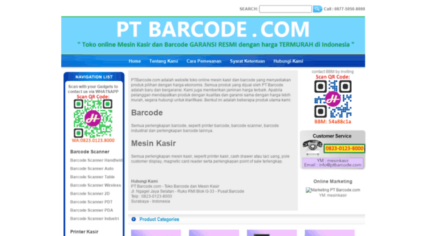 ptbarcode.com