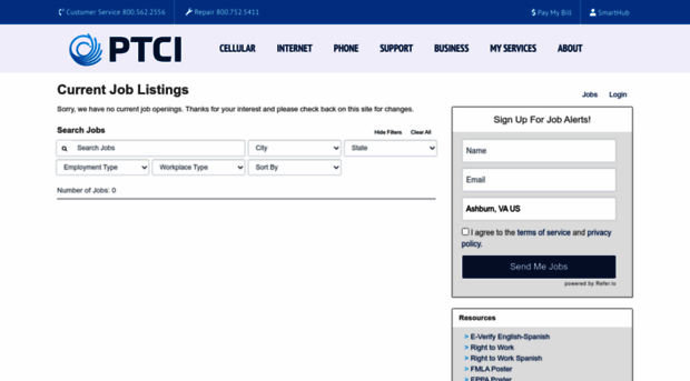 ptciemployment.applicantpro.com