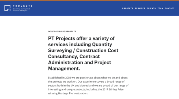 ptprojects.co.uk