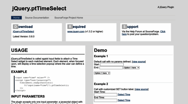 pttimeselect.sourceforge.net