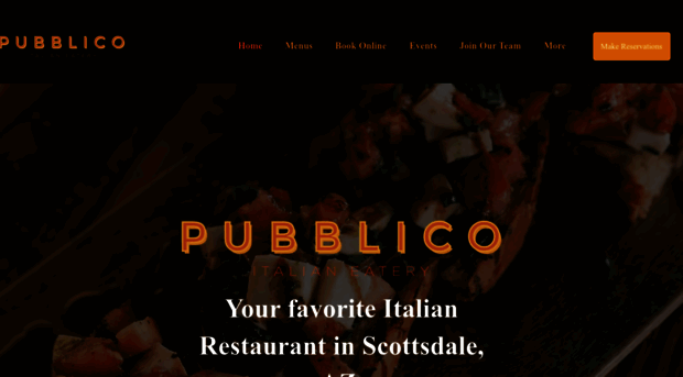 pubblicoitalianeatery.com