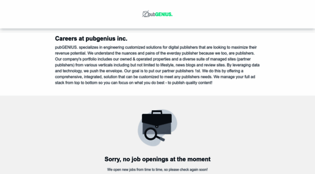 pubgenius-inc.workable.com