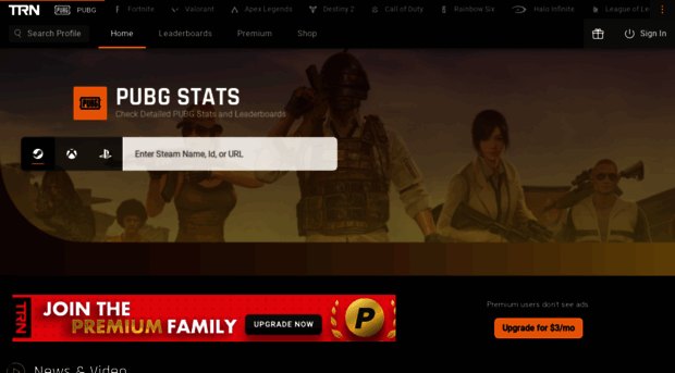 pubgtracker.com