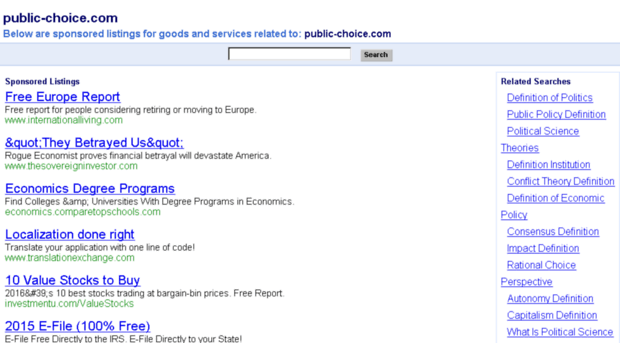 public-choice.com