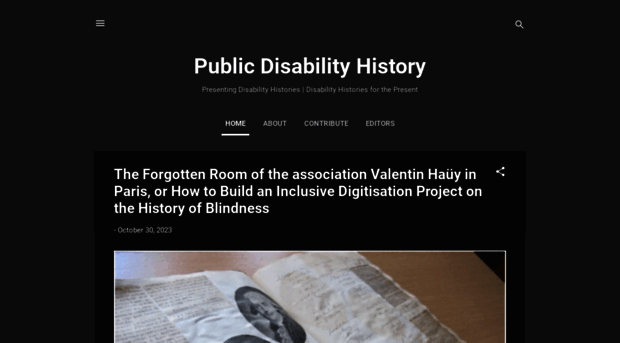 public-disabilityhistory.org