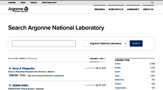 public-search.anl.gov