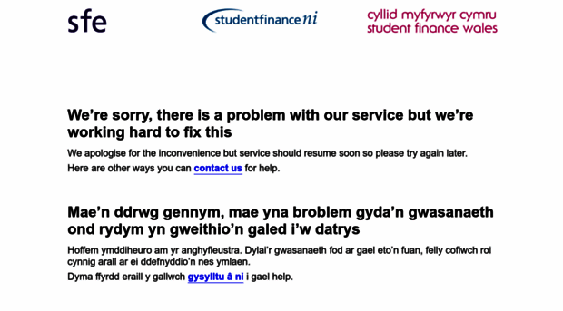 public.studentfinancewales.co.uk