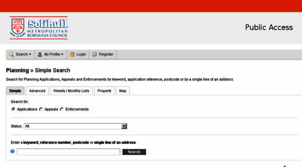 publicaccess.solihull.gov.uk