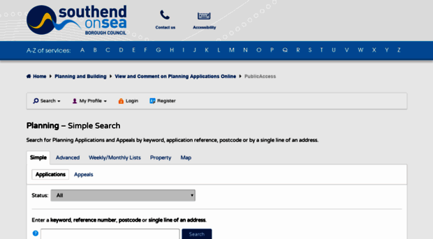 publicaccess.southend.gov.uk