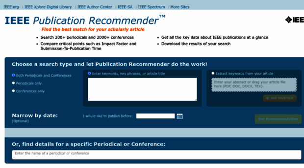 publication-recommender.ieee.org