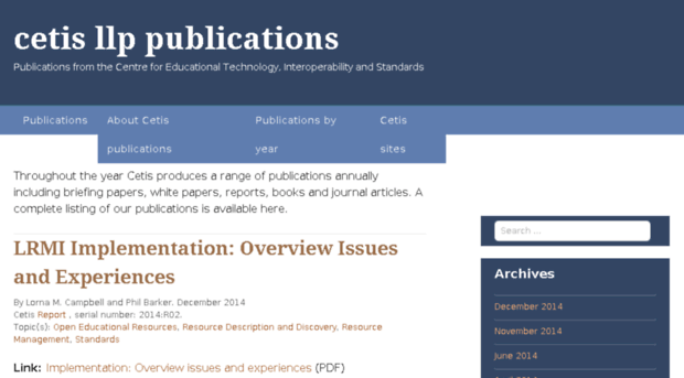 publications.cetis.ac.uk