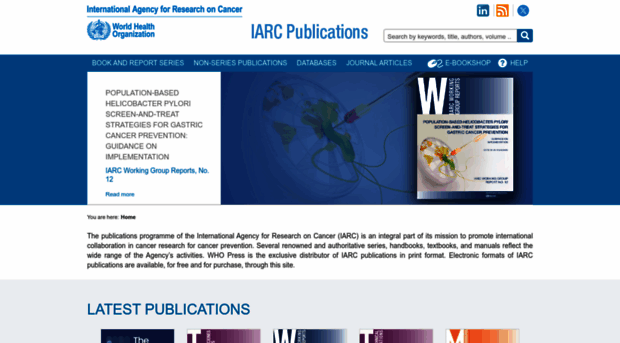 publications.iarc.who.int - IARC Publications Website - Ho ...