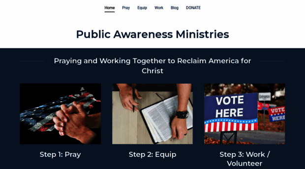 publicawarenessministries.com