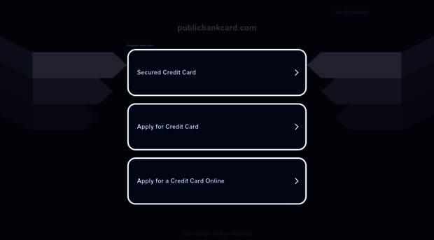 publicbankcard.com
