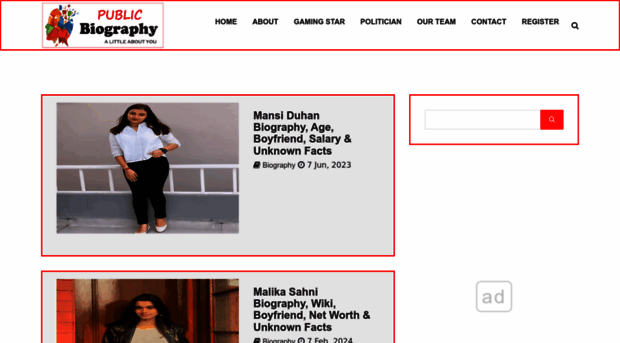 publicbiography.com