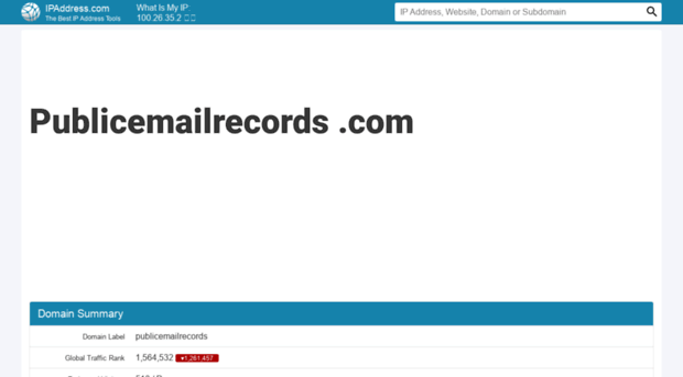 publicemailrecords.com.ipaddress.com