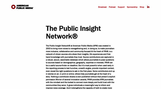 publicinsightnetwork.org