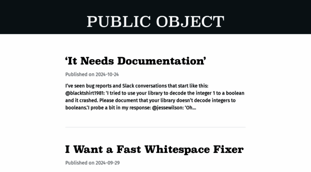 publicobject.com