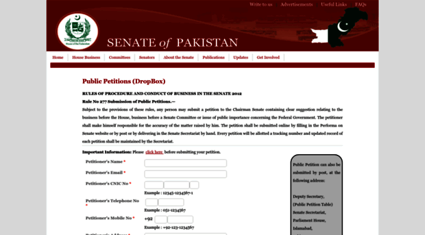 publicpetition.senate.gov.pk