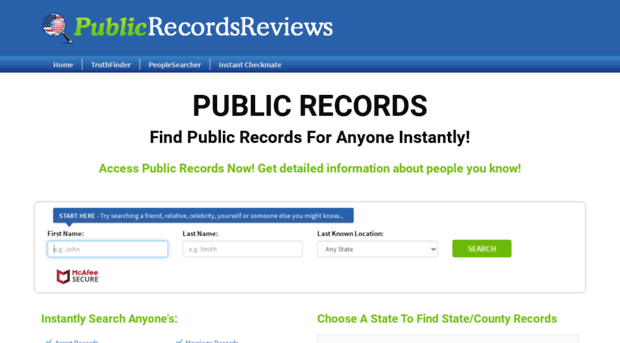 publicrecordsreviewed.com