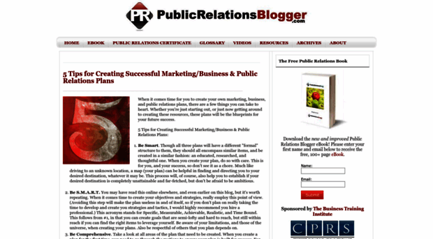 publicrelationsblogger.com