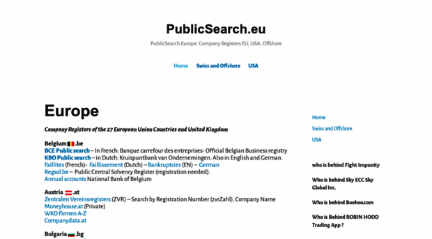 publicsearch.eu