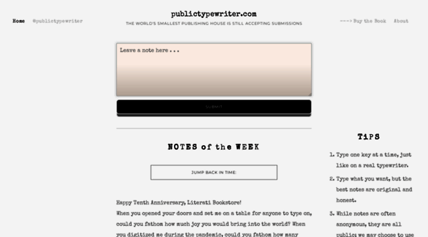 publictypewriter.com