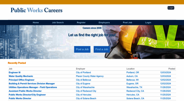 publicworkscareers.com