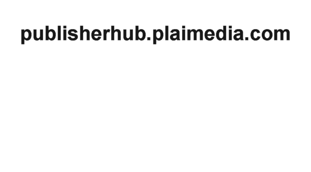 publisherhub.plaimedia.com