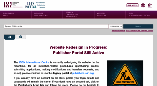 publishers.issn.org