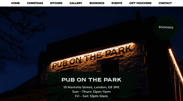 pubonthepark.com