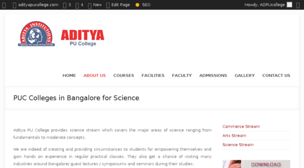 puc-science.adityapucollege.com