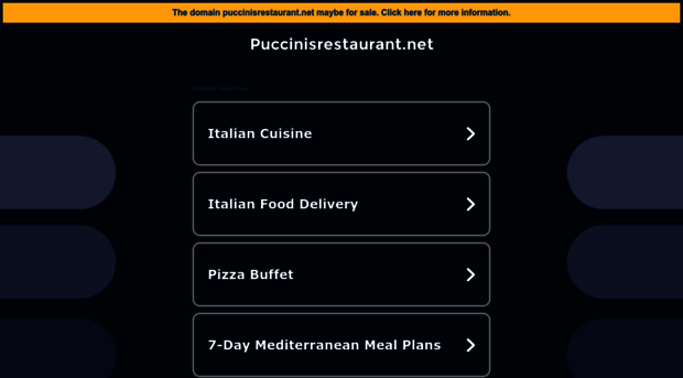 puccinisrestaurant.net