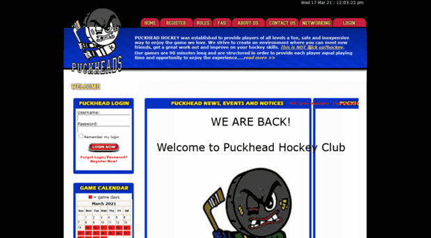 puckheadhockey.com