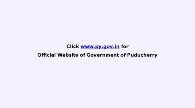 puducherry.gov.in